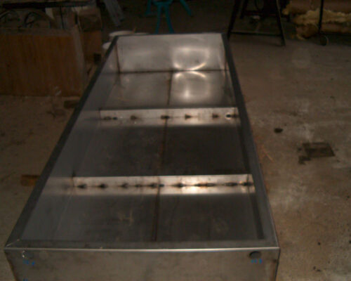Vasca in acciaio inox